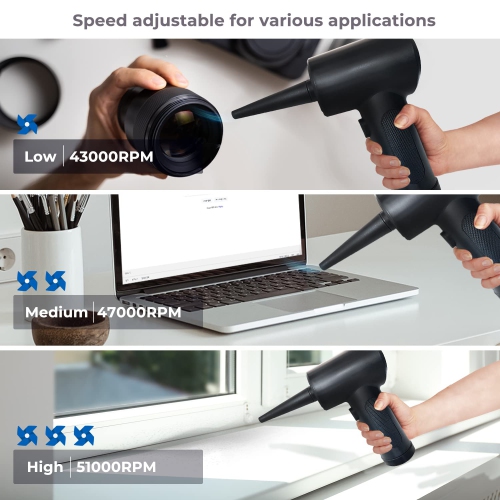 Cordless Air Duster Electric Duster Rechargeable Air Duster Computer Duster Keyboard Cleaner