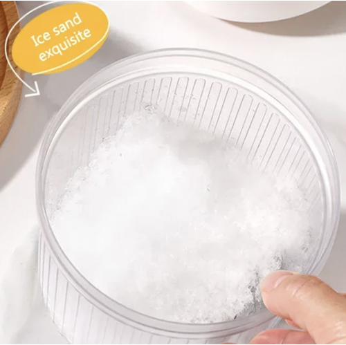 Hand-cranked ice shaver, ice cone, manual ice shaver, small household ice shaver, non-electric manual ice crusher, summer snowflake ice shaver1 ice