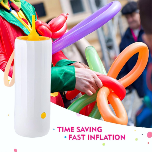 Electric Balloon Pump – Fast and Quiet Inflation for Parties, Weddings and Events | Portable and Durable ABS Material, 65dB Low Noise