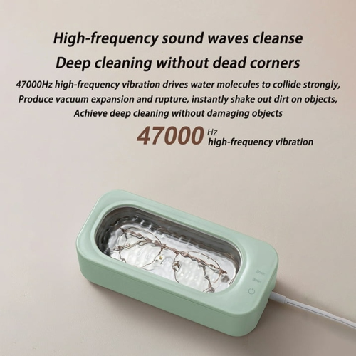 Ultrasonic Cleaning Machine Household Portable Glasses Jewelry Cleaning Machine Makeup Brush Electric Mini Cleaning Machine