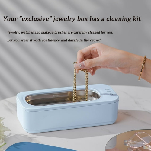 Ultrasonic Cleaning Machine Household Portable Glasses Jewelry Cleaning Machine Makeup Brush Electric Mini Cleaning Machine