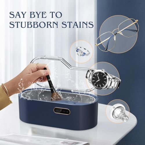 Ultrasonic Cleaner Small Cleaning Glasses Jewelry Cosmetics Cleaning Machine