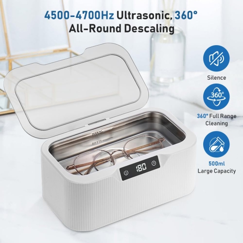 Ultrasonic cleaning machine invisible braces dentures retainers glasses small ultrasonic cleaning machine
