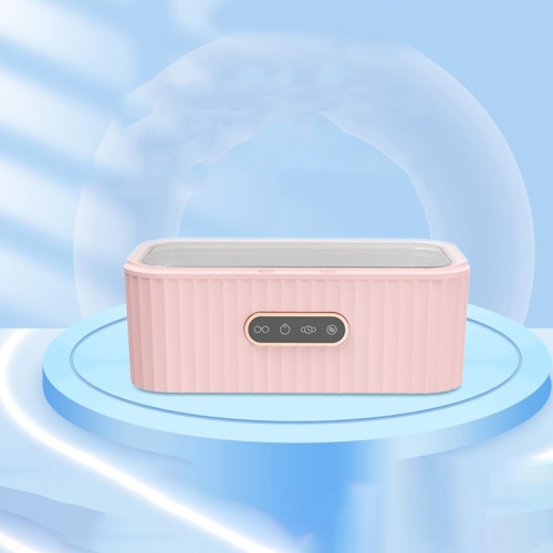 Nettoyeur ultrasonique Office Contact Nettoyeur de lentille pour le calibrage de bijoux Nettoyeur ultrasonique - Rose