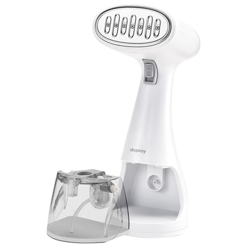Défroisseur vapeur portatif 3-en-1 de 1200 W VOILÀ de Dupray - Blanc