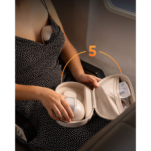 eufy S1 Pro Wearable Double Electric Breast Pump with Charging Case