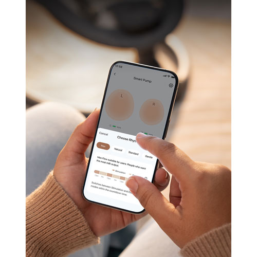 eufy S1 Pro Wearable Double Electric Breast Pump with Charging Case