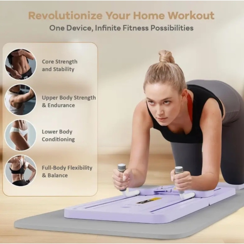 Portable Pilates Reformer Your dream body in just 15 minutes a day.