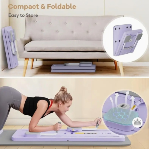 Portable Pilates Reformer Your dream body in just 15 minutes a day.