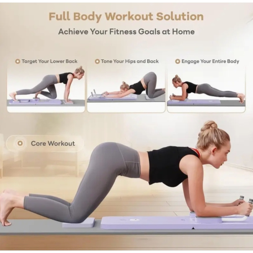 Portable Pilates Reformer Your dream body in just 15 minutes a day.