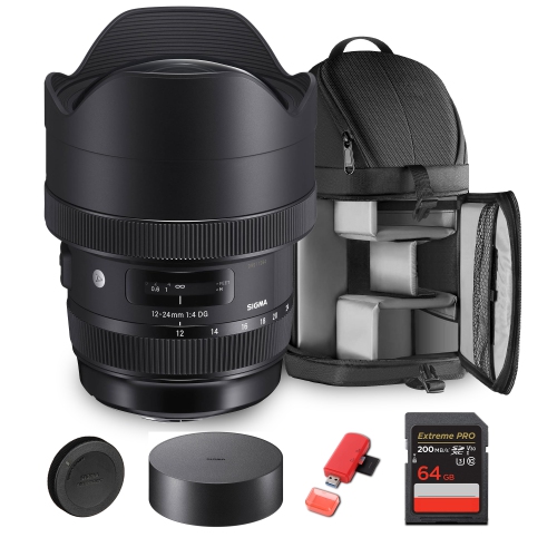 Sigma 12-24mm f/4 Canon EF Bundle