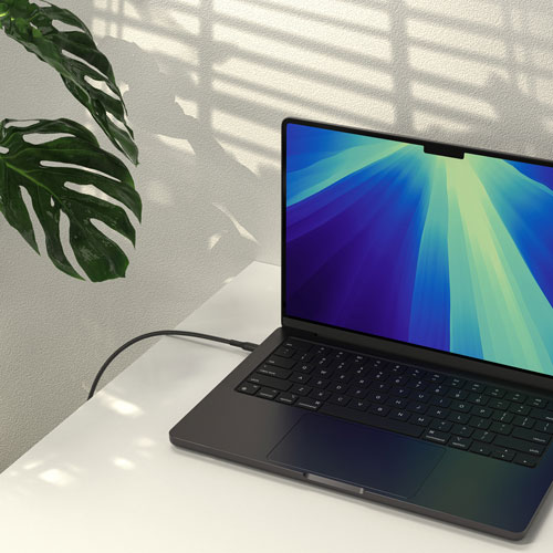 Câble tissé USB-C de 3 m BoostCharge Pro de Belkin - Noir