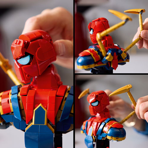 LEGO Marvel: Iron Spider-Man Bust - 379 Pieces