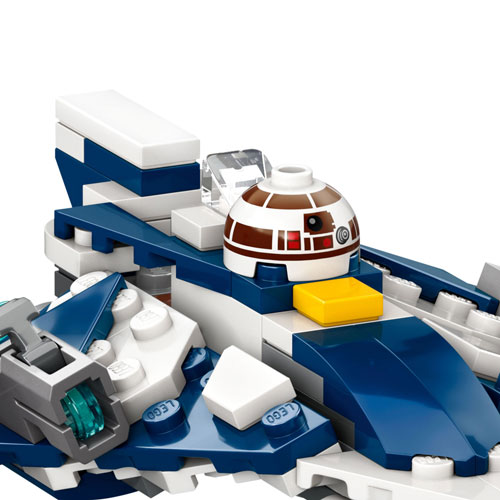 LEGO Star Wars: Plo Koon's Jedi Starfighter Microfighter - 89 Pieces