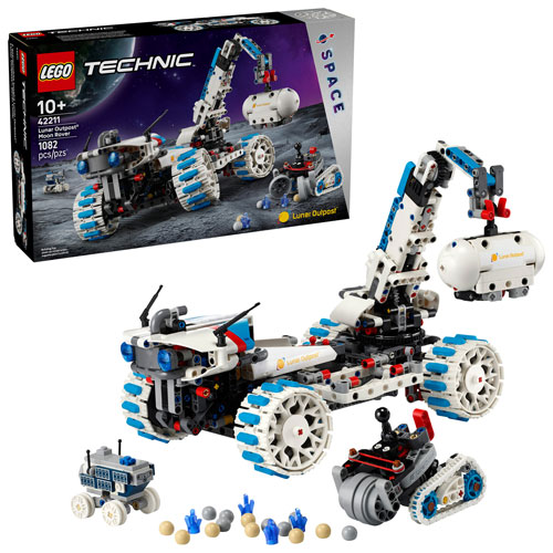 LEGO Technic: Lunar Outpost Moon Rover Space Vehicle - 1082 Pieces
