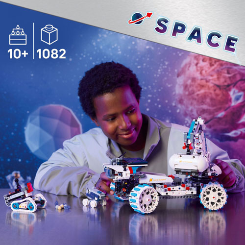 LEGO Technic: Lunar Outpost Moon Rover Space Vehicle - 1082 Pieces