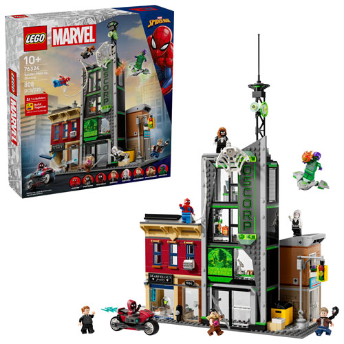 LEGO Super Heroes Marvel: Spider-Man vs. Oscorp - 808 Pieces