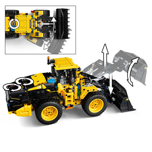 LEGO Technic : La chargeuse sur pneus Volvo L120 Electric - 973 pièces