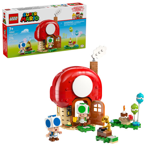 LEGO Super Mario : Fête chez les Toads - 276 pièces