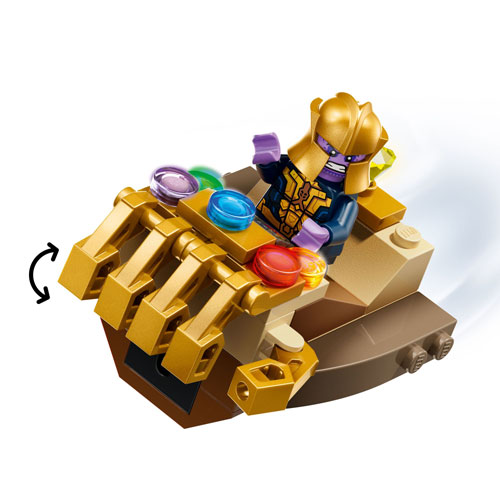 LEGO Marvel : Capitaine America contre Thanos - 107 pièces