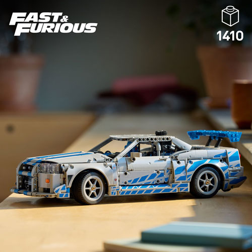 LEGO Technic : Voiture Nissan Skyline GT-R 2 Fast 2 Furious - 1410 pièces (42210)