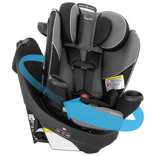 Evenflo Revolve360 Rotational 3-in-1 Convertible High-back Booster Car Seat - Amherst