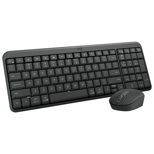 Ensemble clavier et souris sans fil MK250 de Logitech - Noir - Anglais