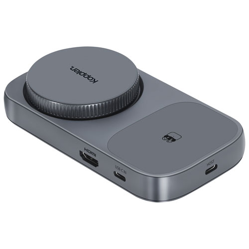 Kopplen Qi2 3-in-1 15W Wireless Charger with Dock - Space Grey