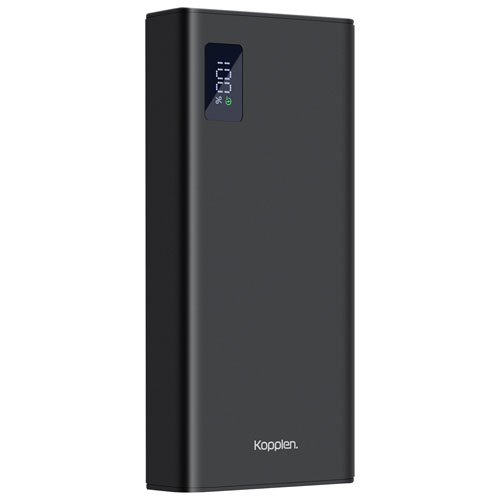 Kopplen 20000 mAh Dual USB-C/USB-A Power Bank - Black