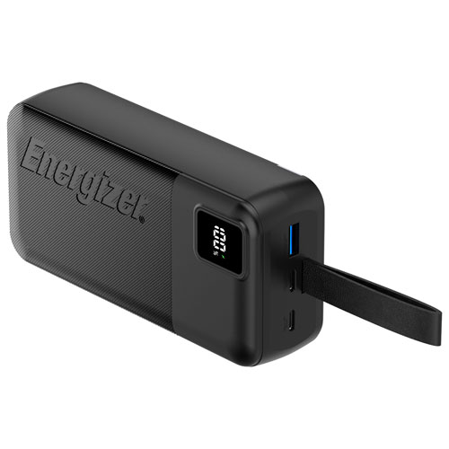 Energizer Ultimate 30000 mAh USB-C/USB-A Power Bank - Black