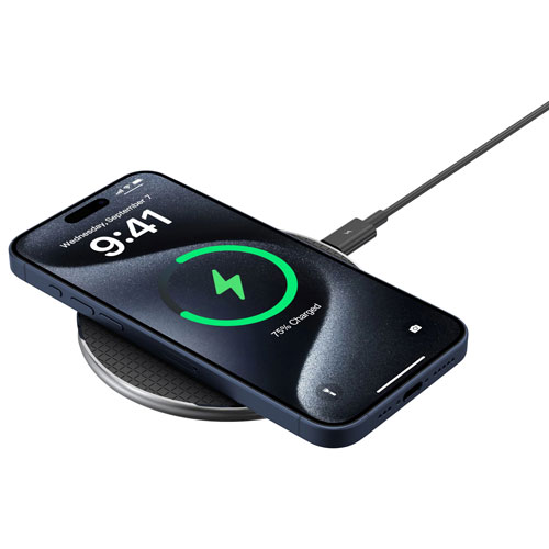 Energizer 15W Qi Wireless Charging Pad - Black