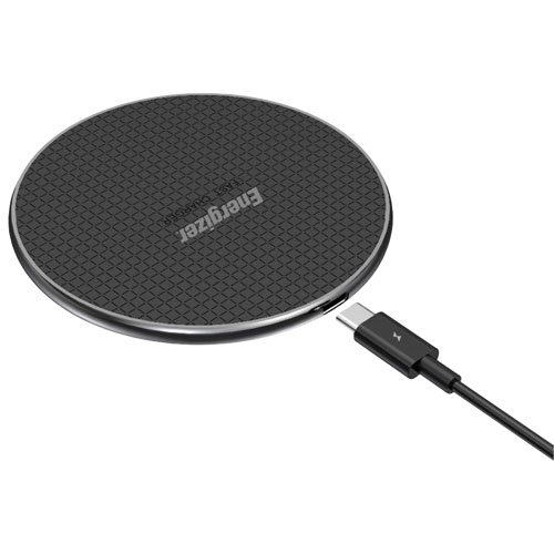 Energizer 15W Qi Wireless Charging Pad - Black