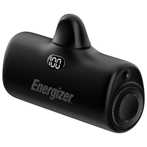 Chargeur portable USB-C 4600 mAh Ultimate d'Energizer - Noir
