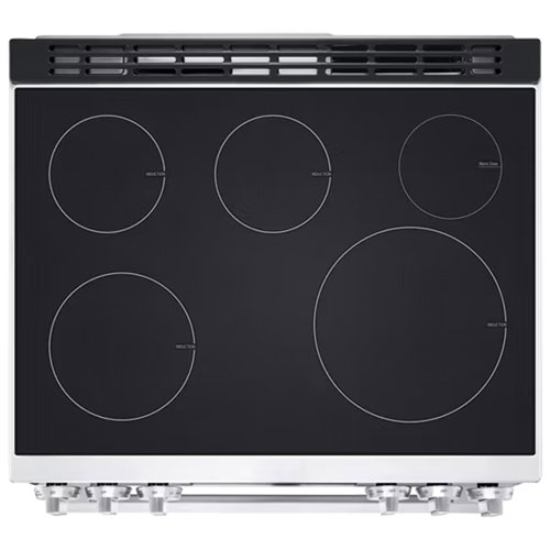 LG 30" 6.3 Cu. Ft. True Convection 5-Element Slide-In Induction Air Fry Range (LSIL6336XE) - Stainless Steel