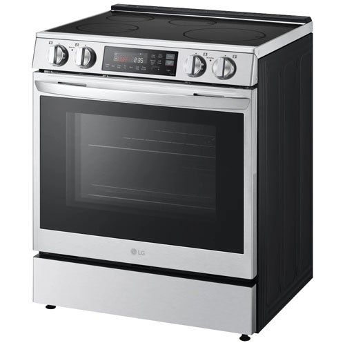 LG 30" 6.3 Cu. Ft. True Convection Slide-In Induction Air Fry Range (LSIL6334XE) - Stainless Steel