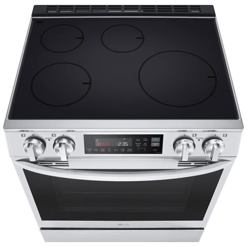 LG 30" 6.3 Cu. Ft. True Convection Slide-In Induction Air Fry Range (LSIL6334XE) - Stainless Steel