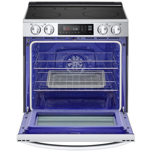 LG 30" 6.3 Cu. Ft. True Convection Slide-In Induction Air Fry Range (LSIL6334XE) - Stainless Steel