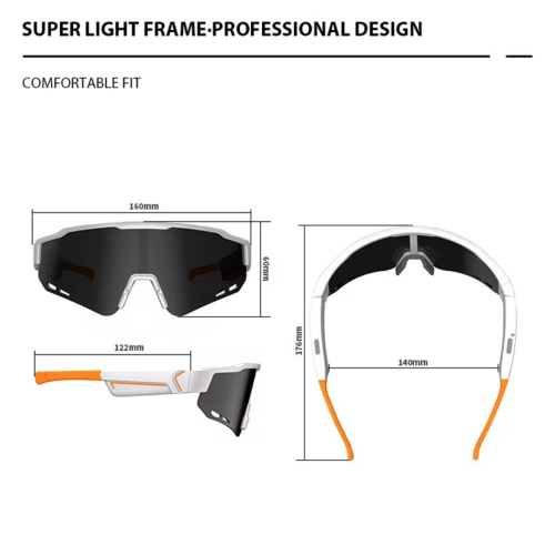 TUTT Bluetooth Smart Sunglasses For Cycling | AI Voice Assistance Call & Music | Dual Microphone | HD UV400 Protection | Anti Blue Ray | E18 +