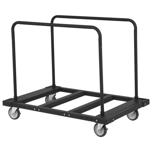 VEVOR 1800 LBS Drywall Cart, Panel Dolly Cart with 45.28" x 29.13" Deck and 5" Swivel Wheels, Heavy-Duty Drywall Sheet Cart, Handling Wall Panel,