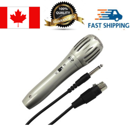 Power Pro Audio Professional Dynamic Wired Microphone
