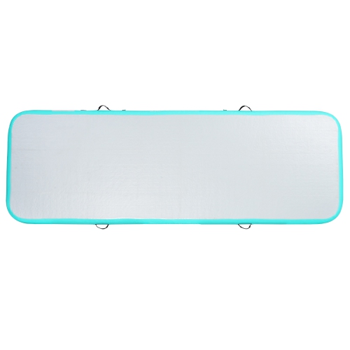 VEVOR 4 inch Thickness Gymnastics Air Mat, Inflatable Gymnastics Tumbling Mat, Tumble Track with Electric Pump, Training Mats for Home