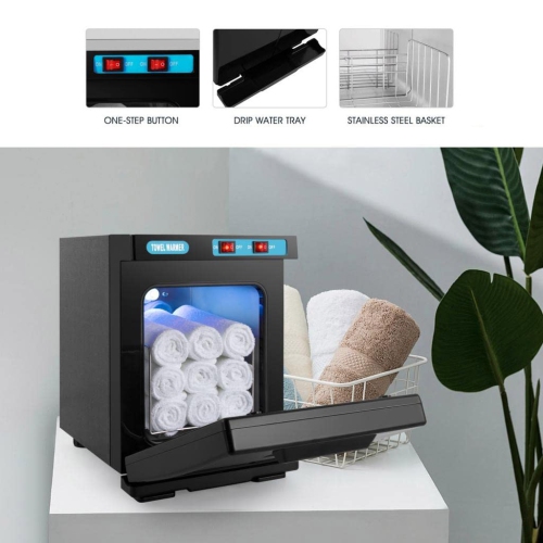 Towel Warmer, 5L UV Hot Bath Towel Warmer Cabinet Heating Use Ideal for Facial Spa, Hair Beauty, Salon and Home