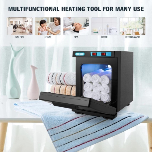 Towel Warmer, 5L UV Hot Bath Towel Warmer Cabinet Heating Use Ideal for Facial Spa, Hair Beauty, Salon and Home