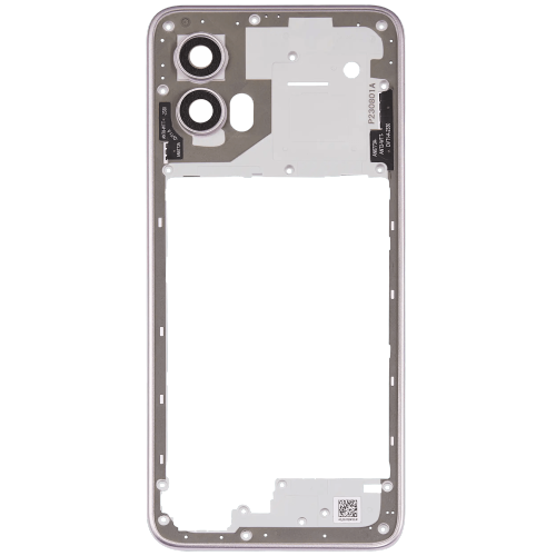 Replacement Mid-Frame Housing Compatible For Moto G Power 5G (Pale Lilac)