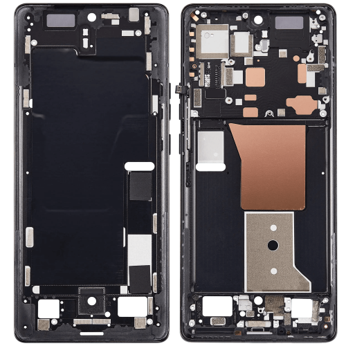 Replacement LCD-Frame Compatible For Motorola Edge Plus / Edge 40 Pro (Black)