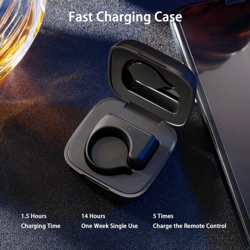 TikTok Scrolling Ring Remote Control,Ebook APP Page Turner,Bluetooth Phone Remote Ring for Selfie,Video Record