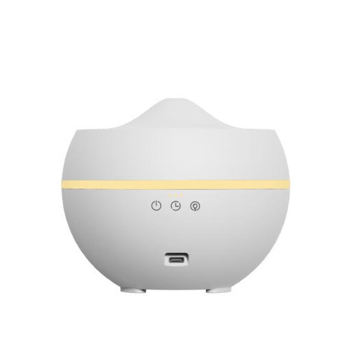 300ML Large Capacity Large Fog Humidifier, Home Quiet Bedroom Ultrasonic Aromatherapy Machine USB, Humidifier Fragrance Diffuser, White