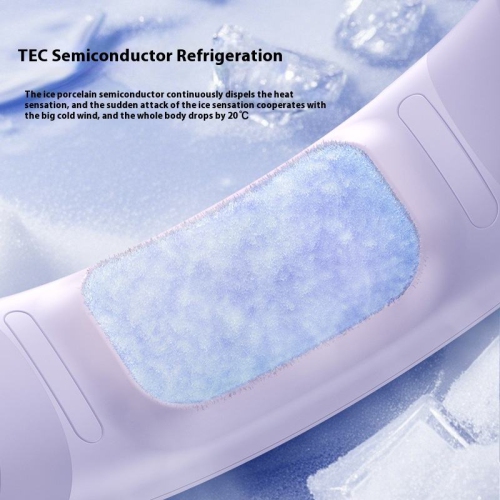 Semiconductor Refrigeration Neck Fan N90 Semiconductor Refrigeration Fan 7.6W Powerful Refrigeration + Ice Pack 8 Hours of Battery Life | 5 Wind