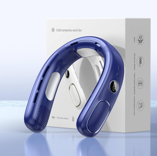 Semiconductor Refrigeration Neck Fan N90 Semiconductor Refrigeration Fan 7.6W Powerful Refrigeration + Ice Pack 8 Hours of Battery Life | 5 Wind