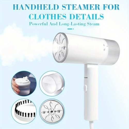 Handheld Steamer for Clothes, 1200W Foldable Travel Steamer with 200ml Water Tank, Clothes Steamer for Home Travel